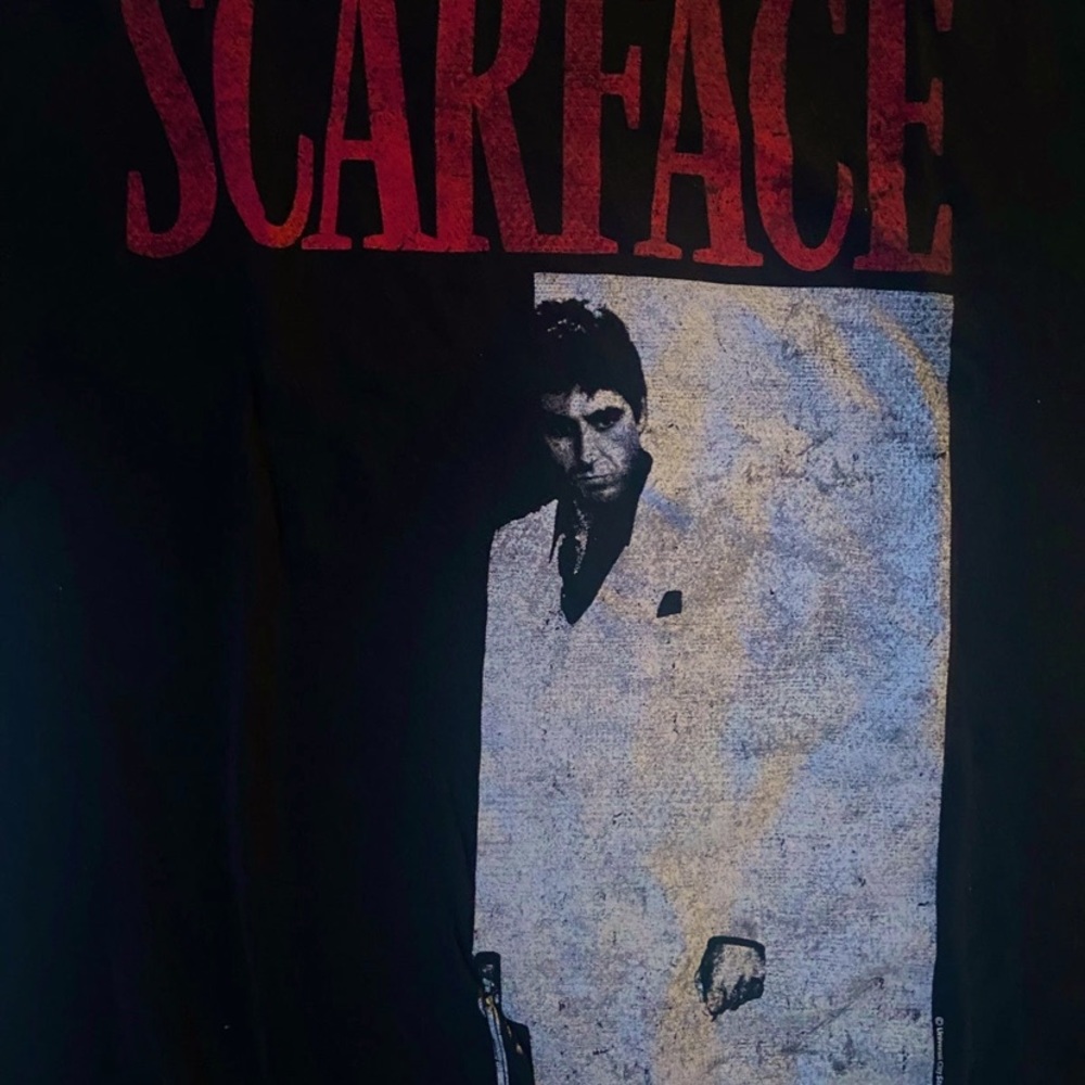 Scarface Al Pachino Black T-Shirt